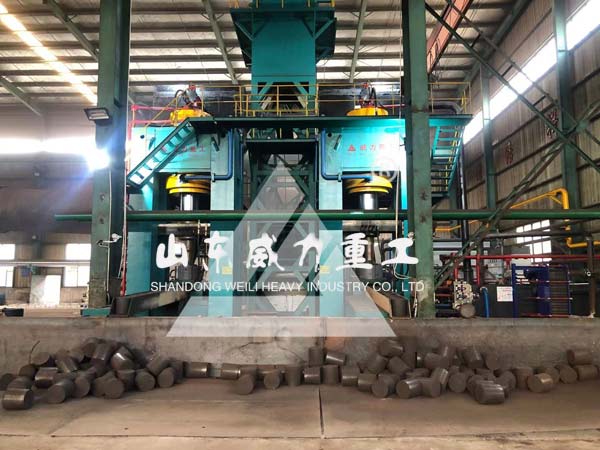 1600噸粒子鋼熱壓塊油壓機